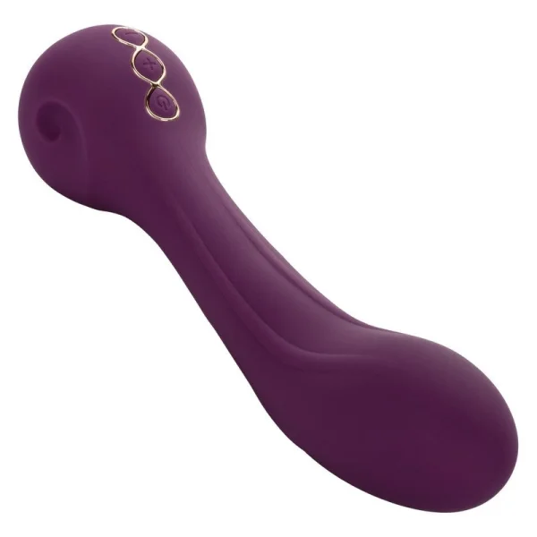 Obsession Passion Rechargeable Waterproof Silicone G-Spot Vibrator By CalExotics - Purple