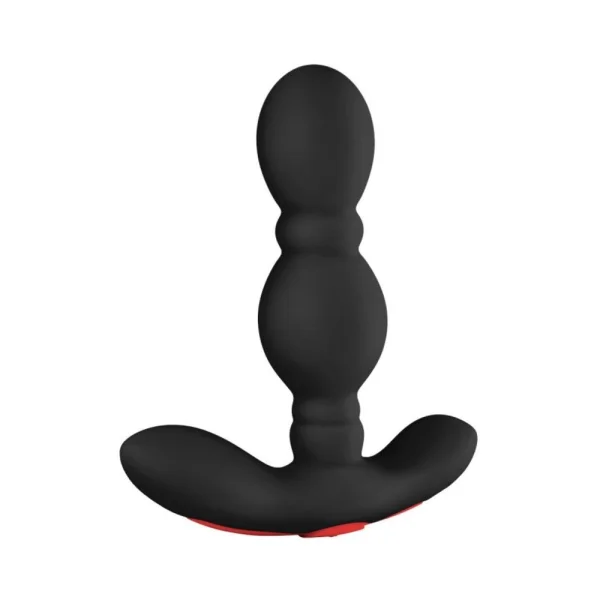 Forto Vibrating Anal Plug Black