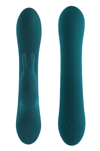 Playboy Lil Rabbit 5.7" Rabbit Vibrator with Clitoral Tickler