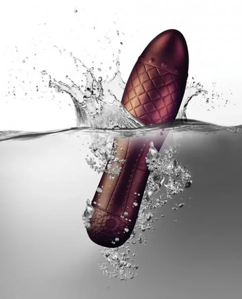Dr Rocco's Zeppelina Metallic Silicone Vibrator