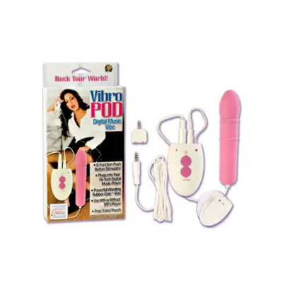 Vibro Pod Digital Music Vibe Pink