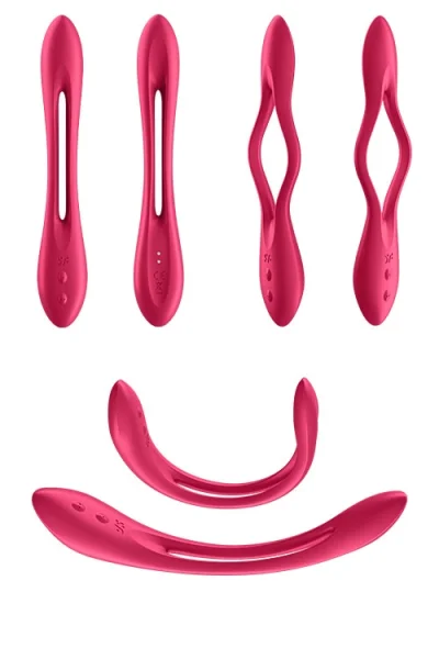 Satisfyer 7.8" Rechargeable Elastic Joy Flexible Multi Vibrator