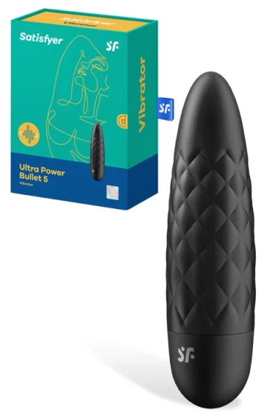 Ultra Power Bullet 5 - Black - 3.8 Inch