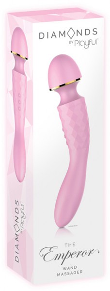 Diamonds - The Emperor Wand Massager (Pink)