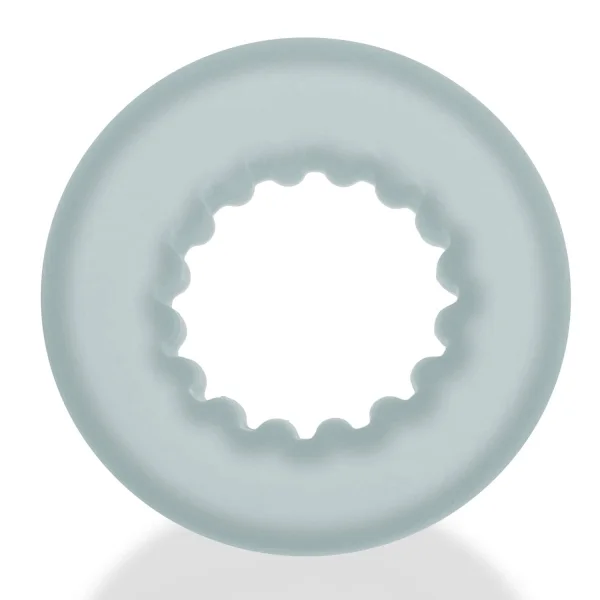 Axis - Rib Griphold Cockring - Clear Ice