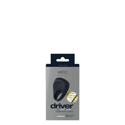 Driver Rechargeable Vibrating C Ring Black