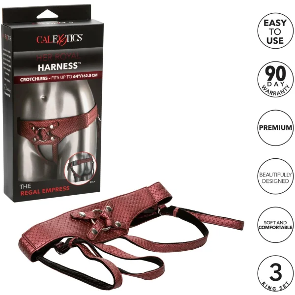 CalExotics Her Royal Harness Regal Empress Strap-On Harness