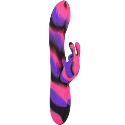 Bondara Galaxy Glitter Silicone 10 Function Rabbit Vibrator