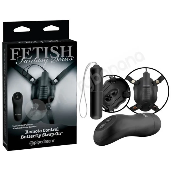 Fetish Fantasy Series Limited Edition Remote Control Butterfly Strap-on