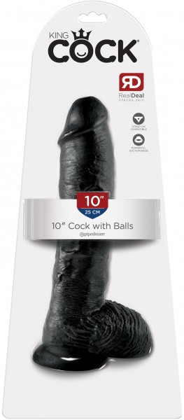 10" Cock + Balls