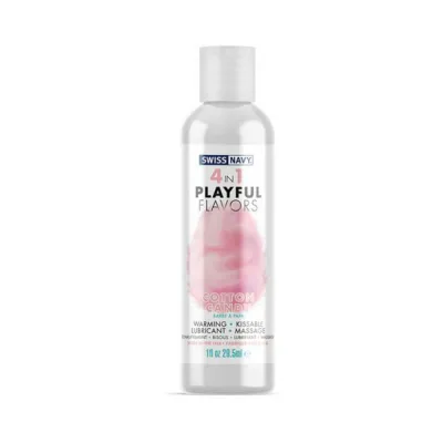Lubricants Swiss Navy 4 In 1 Playful Flavors Cotton Candy 1 Oz