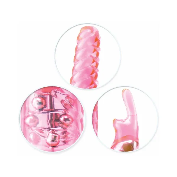 Total Ecstasy Triple Stimulator Pink Vibrator — image 15 of 16