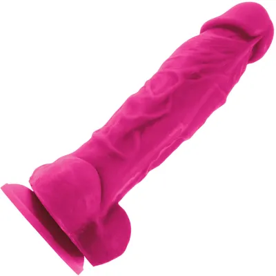ColourSoft 5 Inch Pink Silicone Suction Cup Dildo