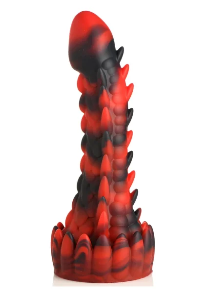 Demon Rising Scaly Dragon 8" Silicone Suction Cup Dildo By Creature Cocks