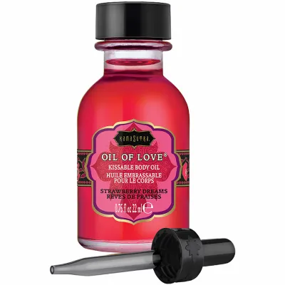 Kama Sutra Oil Of Love With Applicator Strawberry Dreams 0 75 fl oz