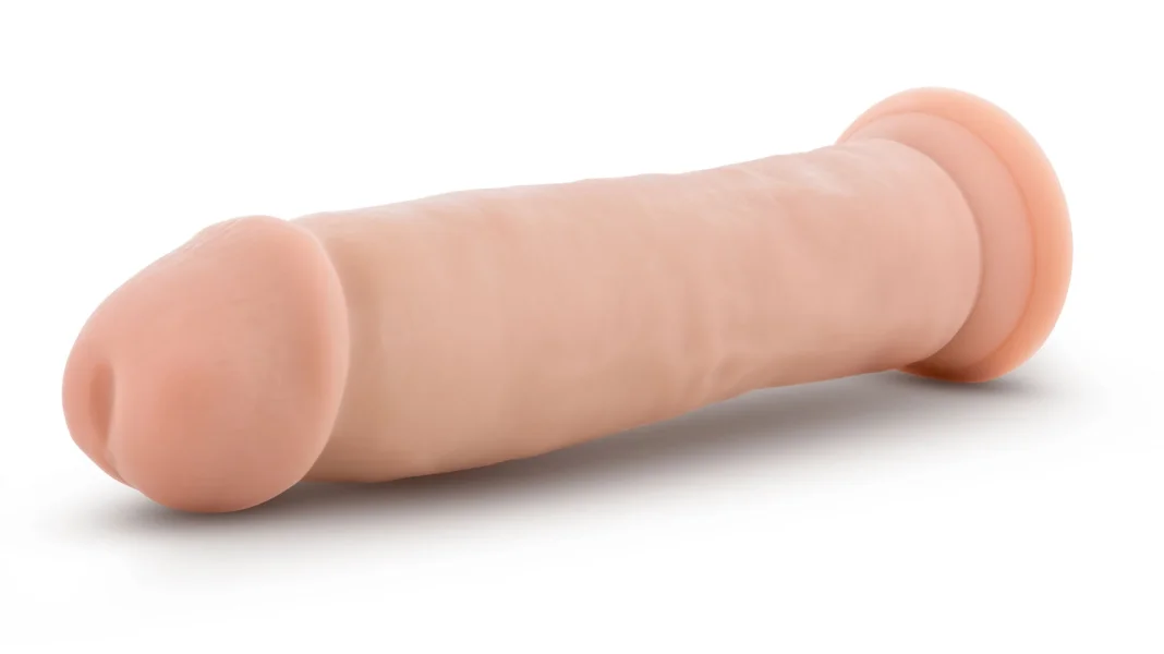 Dr. Skin Silicone - Dr. Henry - 9 Inch Dildo With  Suction Cup - Vanilla