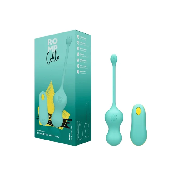 ROMP Cello Remote Control Rechargeable Vibrating Egg