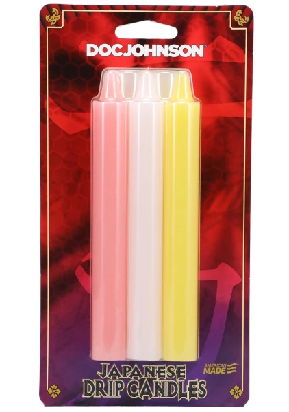 Japanese Drip Candles 3 Pack