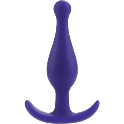 Booty Call Booty Rocker Silicone Anal Plug Purple