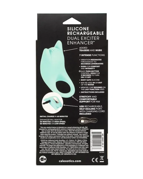 Silicone Rechargeable Dual Exciter Enhancer