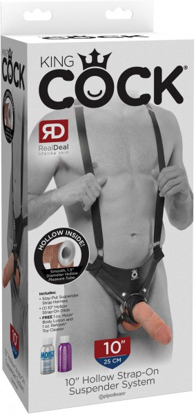 10'' Hollow Strap-On System