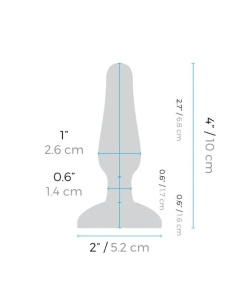 B-vibe Novice Plug - 5th Anniversary Limited Edition