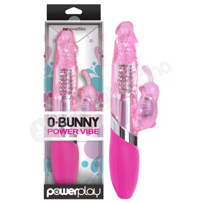 Pink Powerplay O bunny Rabbit Vibrator