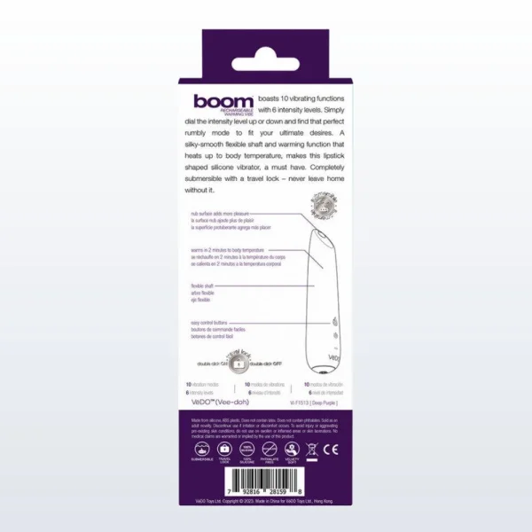 VeDO Boom Ultra Bullet Vibe - Purple