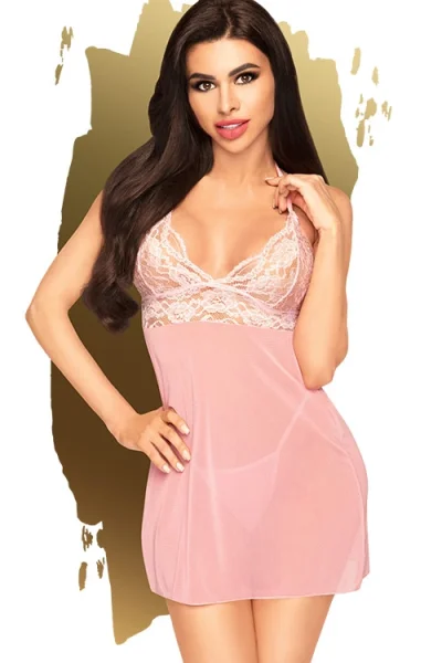Bedtime Story Rose Babydoll with G-String By Penthouse