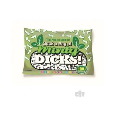 Games Novelty Suck A Bag Of Minty Dicks 3 Oz Bag