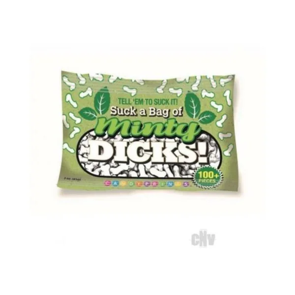 Games & Novelty: Suck A Bag Of Minty Dicks 3 Oz. Bag