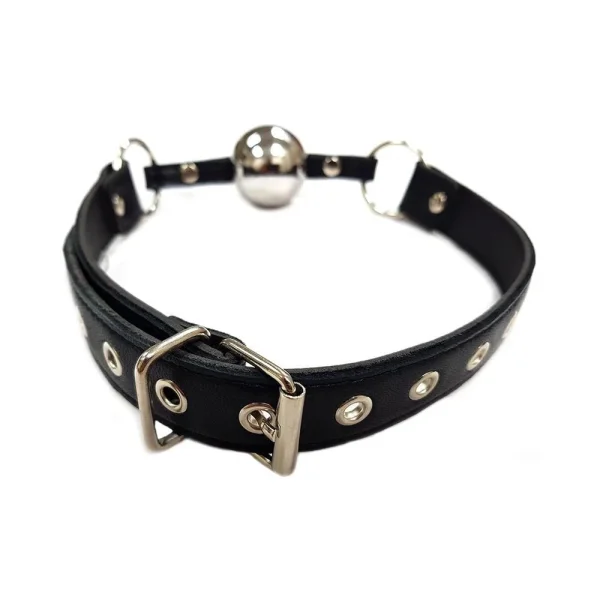 Rouge Ball Gag With Stainless Steel Ball