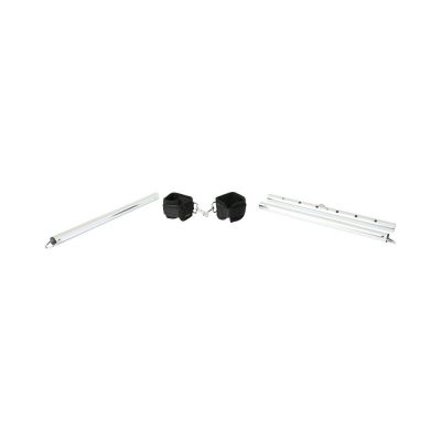 Expand Spreader Bar Cuffs Set Aluminum Silver