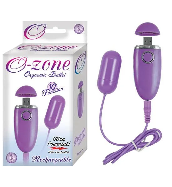 Ozone Orgasmic Bullet Vibrator Purple