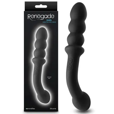 nsnovelties Duel 8 4 Dual Ended Vibrating Anal Beads