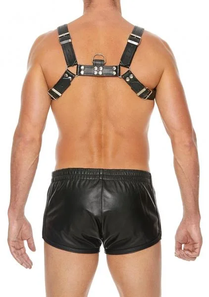 Chest Bulldog Harness - Black/black - S/m — image 7 of 8