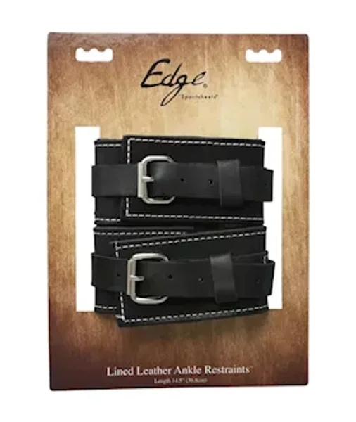 Edge Leather Ankle Restraints Black — image 10 of 10