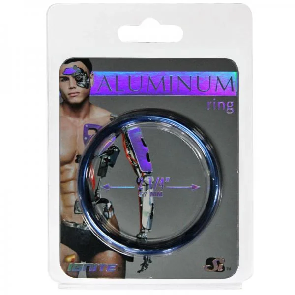 Aluminum Ring - Cobalt Blue 2.25"