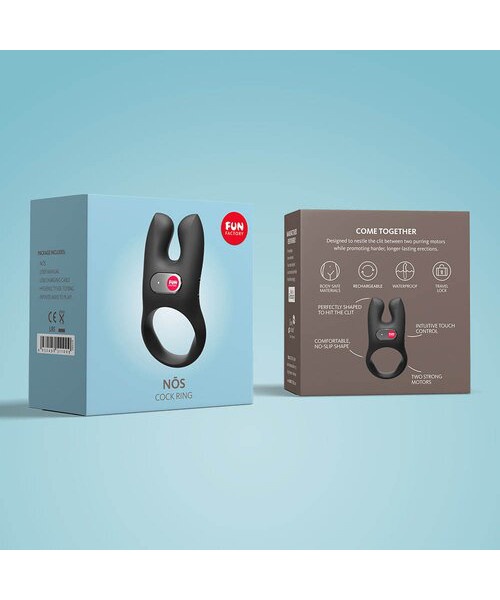 Fun Factory NOS 5 Function Rechargeable Rabbit Cock Ring — image 6 of 8