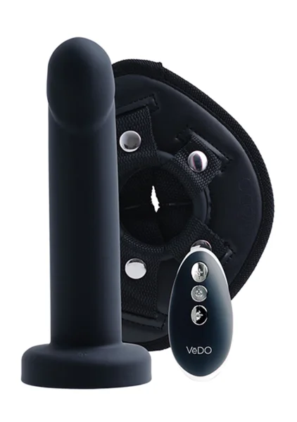 Strapped Remote Strap-On Vibe Set