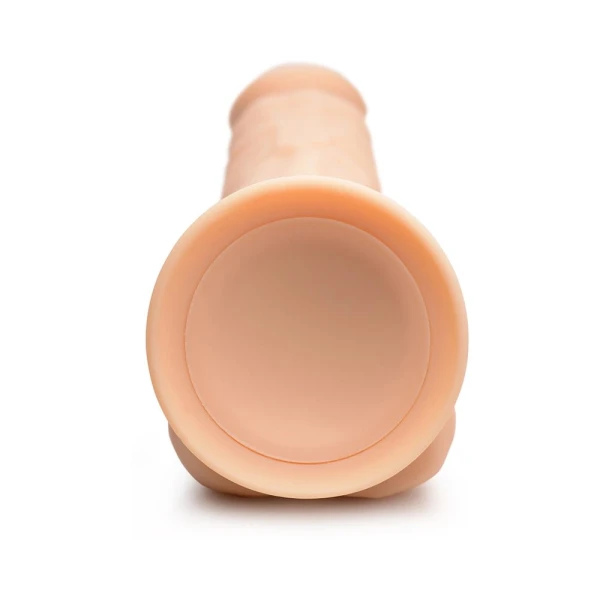 Fleshstixxx Vibrating Rechargeable Dong 8 In. Light — image 10 of 13