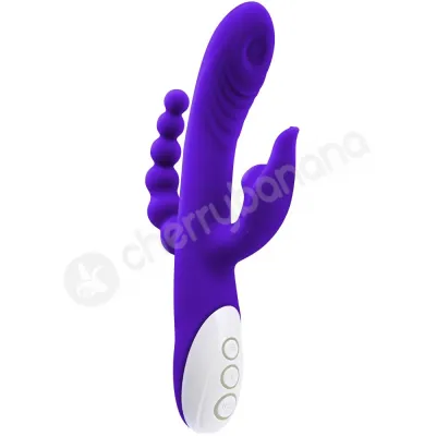 Evolved Lick Me Triple Stimulation Licking Thumping Vibrator