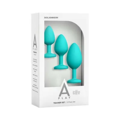 A play 3 piece Trainer Set Teal