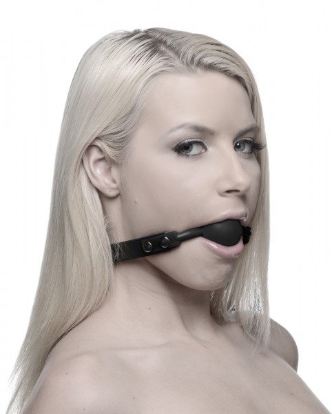 Ball Gag + Leather Straps