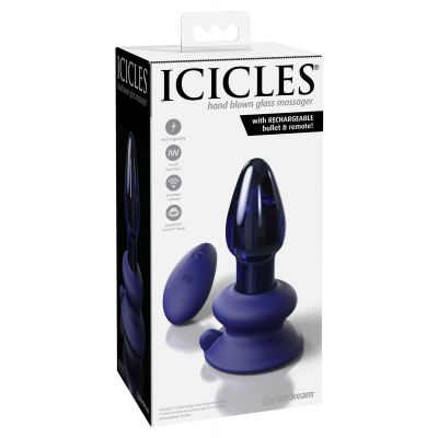 85 Glass Vibrating Butt Plug