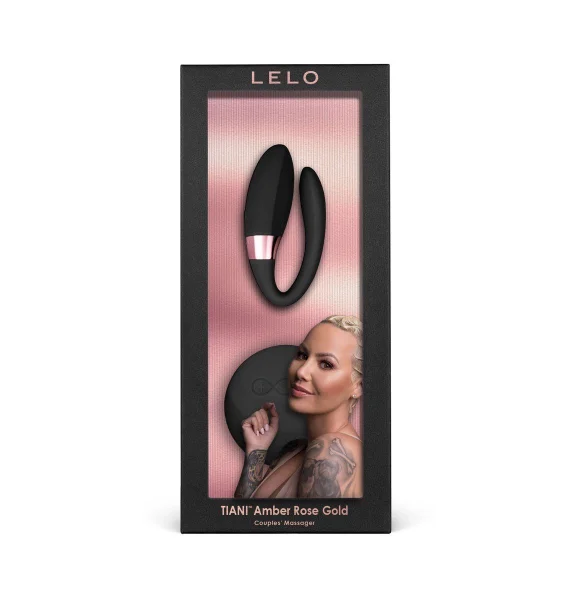 TIANI Amber Rose Gold Couples Massager by LELO
