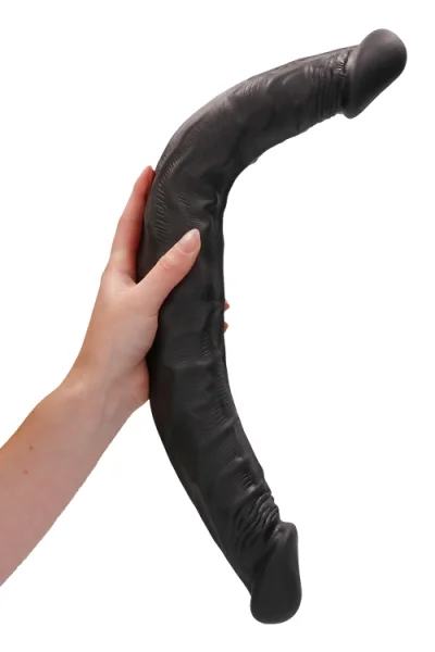 Shots Toys 18" Realistic Double-Ended Textured Dong