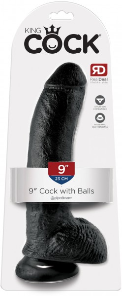 9" Cock + Balls