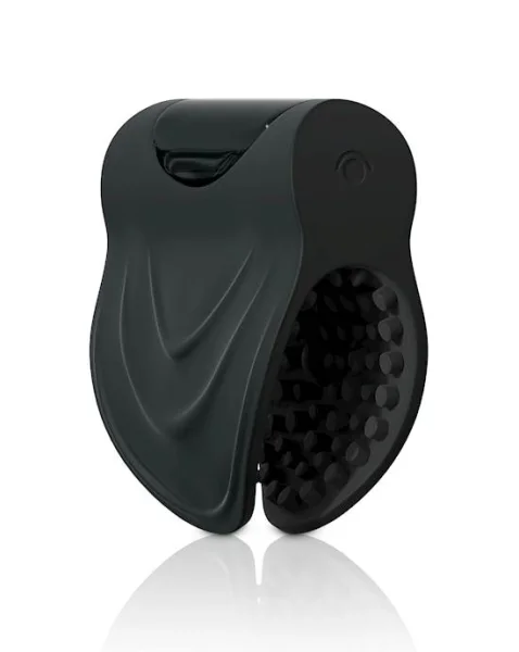 Sir Richard's Control Vibrating Silicone Edging Trainer - Black