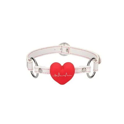 Silicone Heart Gag Nurse Theme